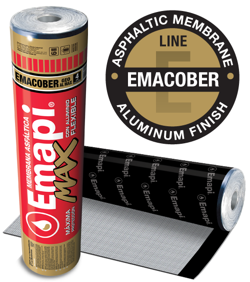 EMACOBER GEO AL MAX - FLEXIBLE ALUMINUM - 4 mm